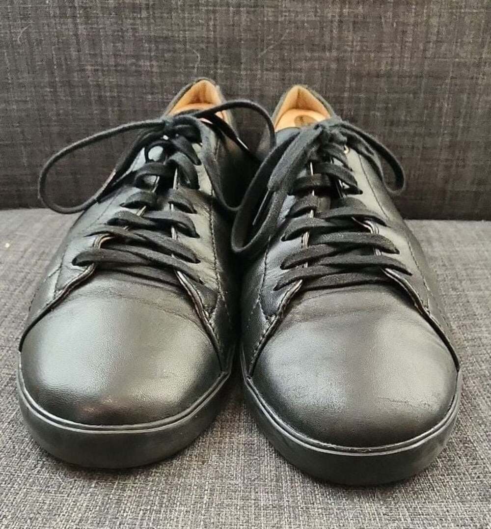 Cole Haan Grand Crosscourt II Men's Black Leather Sneakers